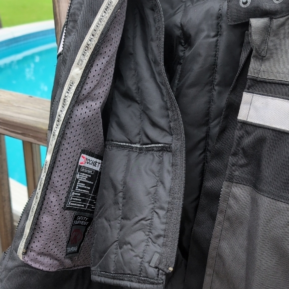 Joe Rocket Black and Gray Performance Jacket - Picture 10 of 12